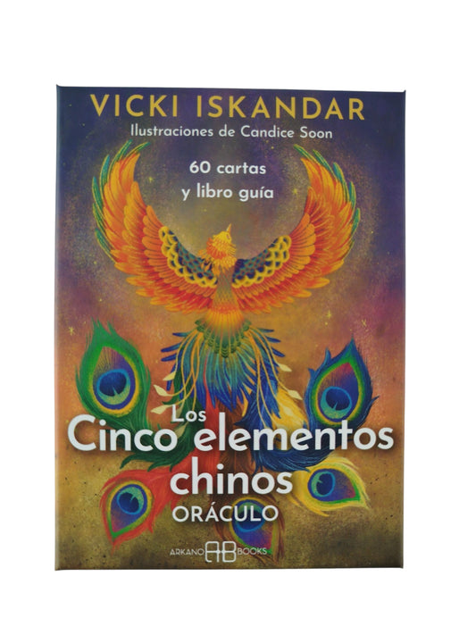 Los Cinco elementos chinos Oráculo 60 cartas y libro guía