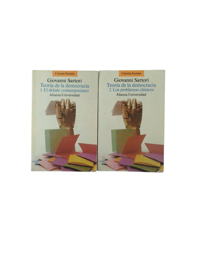 Teoría de la democracia  (2 Tomos )