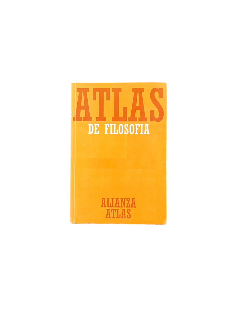 Atlas de filosofía by Peter Kunzmann ,Franz-Peter Burkard
