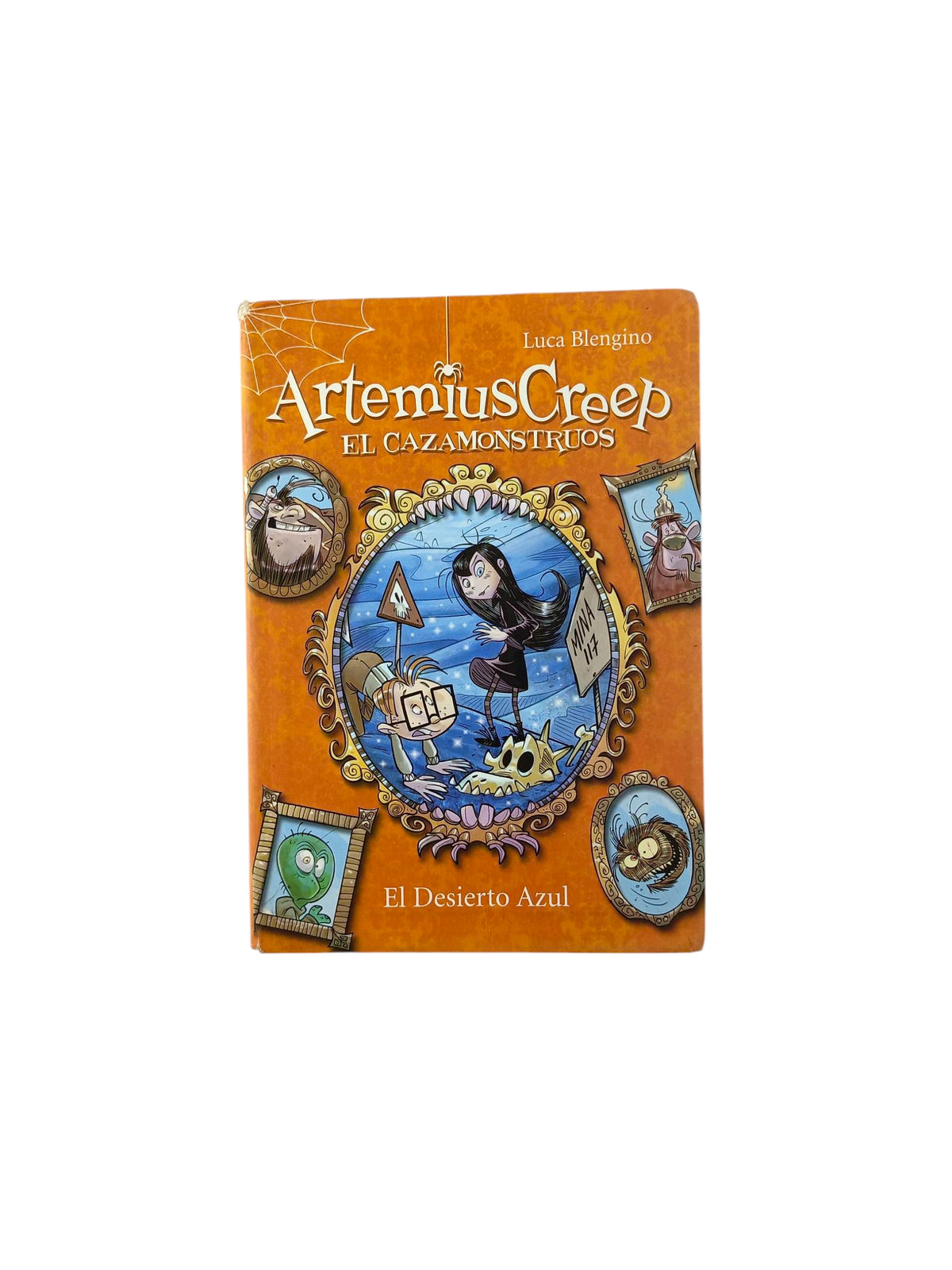 Artemius creep El cazamonstruos 4 El desierto azul by Luca Blengino