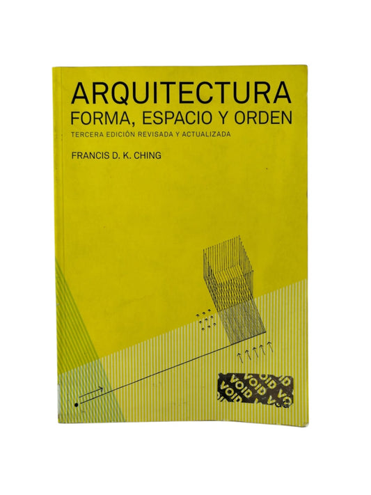 Arquitectura: Forma, espacio y orden 3ra edición