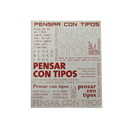 Pensar con tipos by Javier Sastre