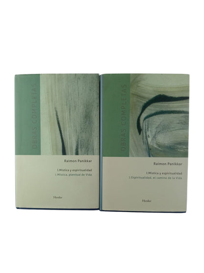 Obras completas 1. Mística y espiritualidad 2 tomos