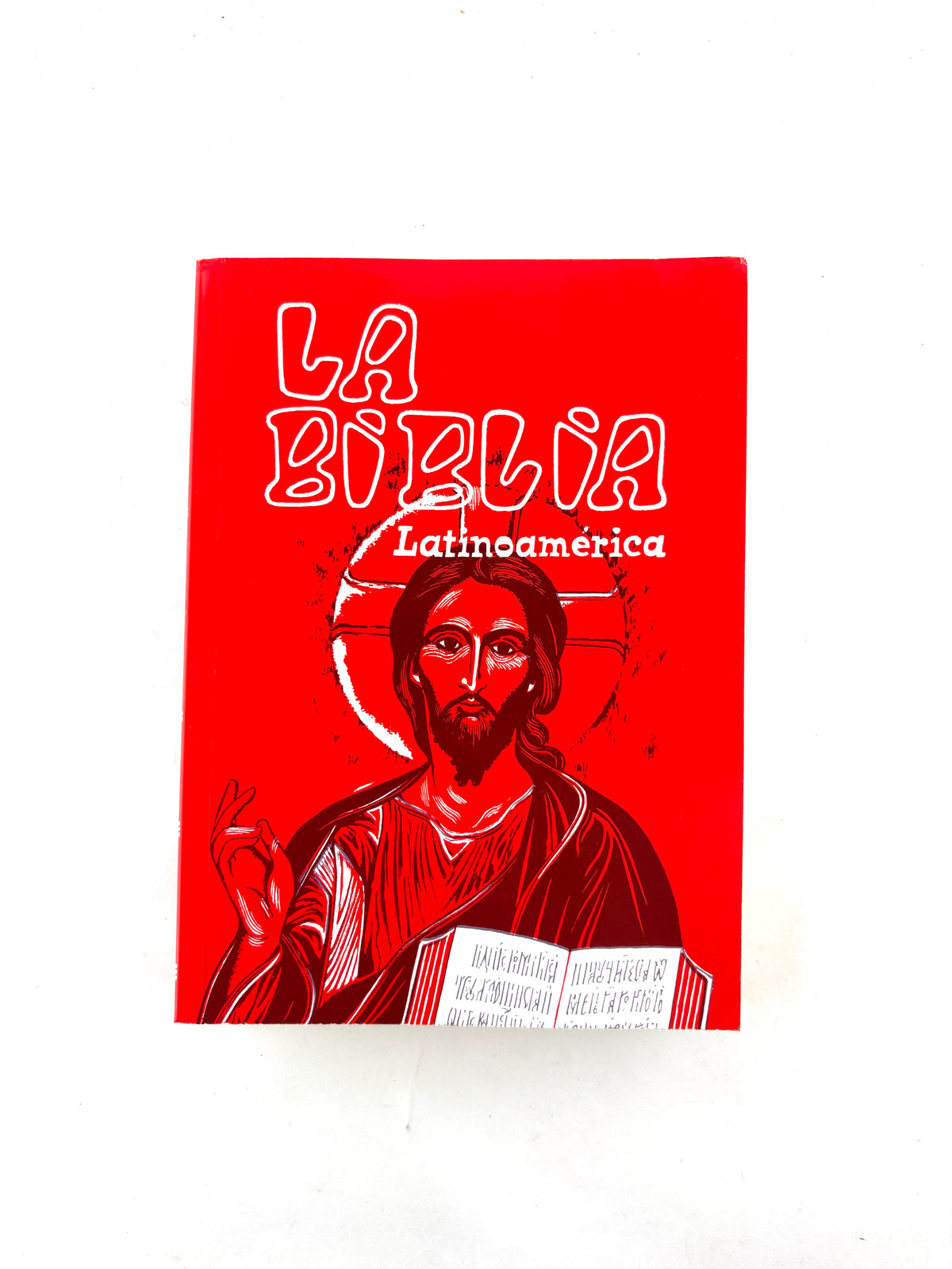 Biblia Latinoamérica Tapa Blanda roja by Latinoamérica