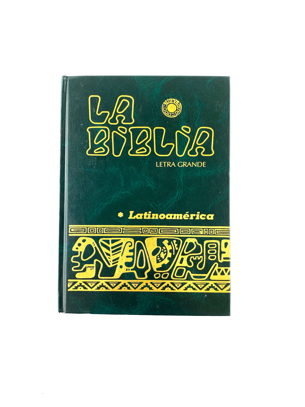 Biblia latinoamericana letra grande tapa dura verde e índice by Latinoamericana