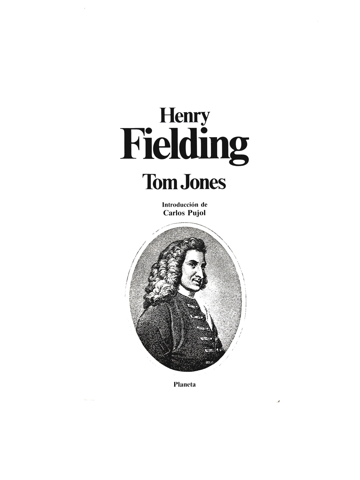 Tom Jones by Henry Fielding