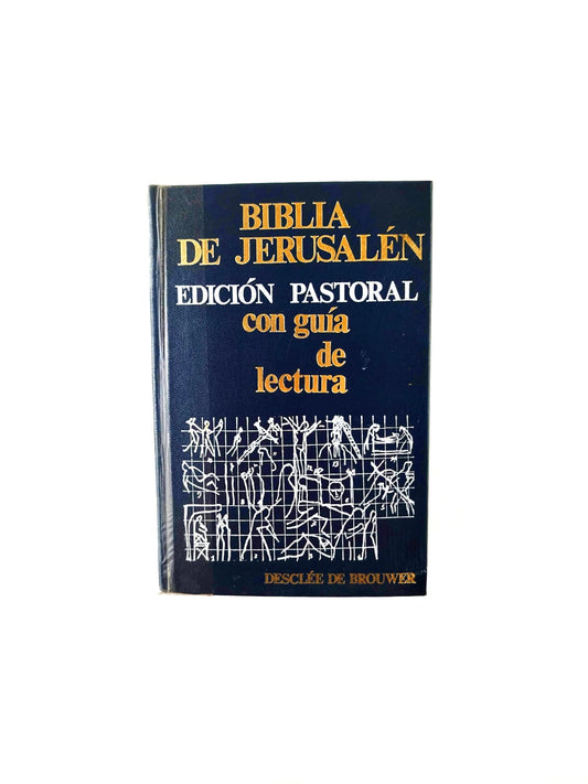 Biblia de Jerusalén Edición pastoral con guía de lectura