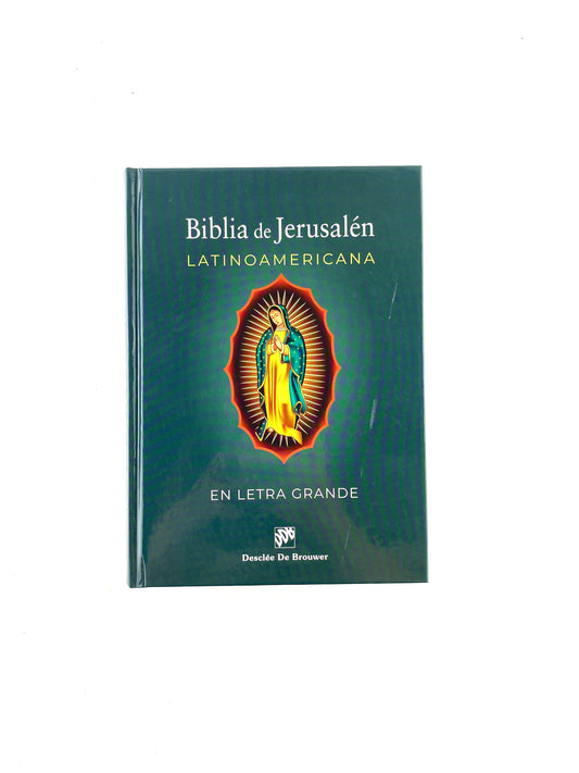 Biblia de Jerusalén latinoamericana letra grande con índice