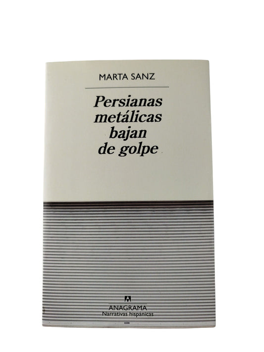 Persianas metálicas bajan de golpe