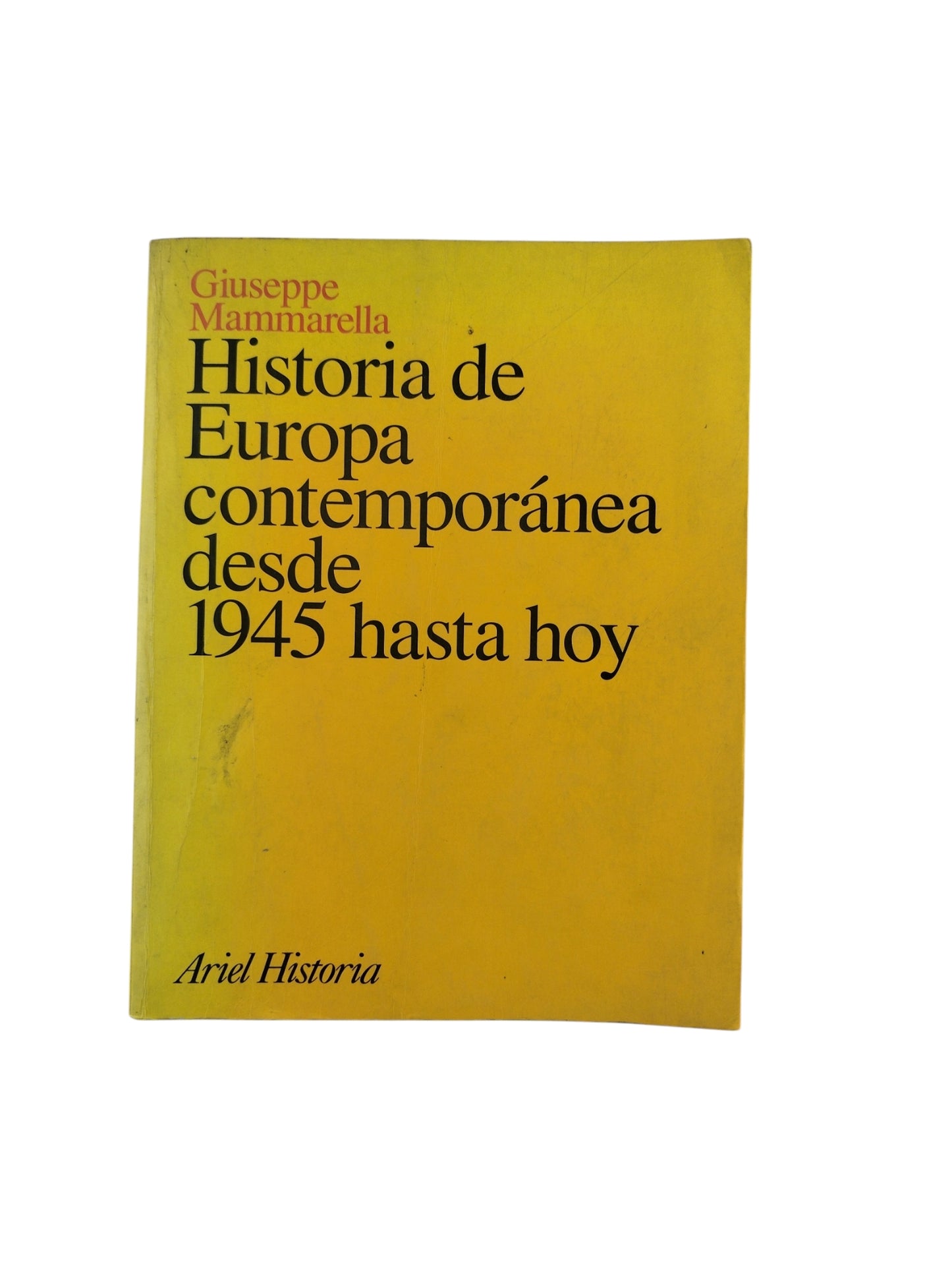Historia de Europa contemporánea desde 1945 hasta hoy