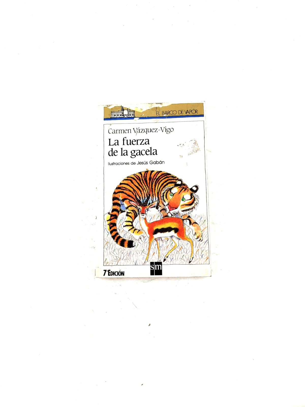La fuerza de la gacela by Carmen Vázquez-Vigo