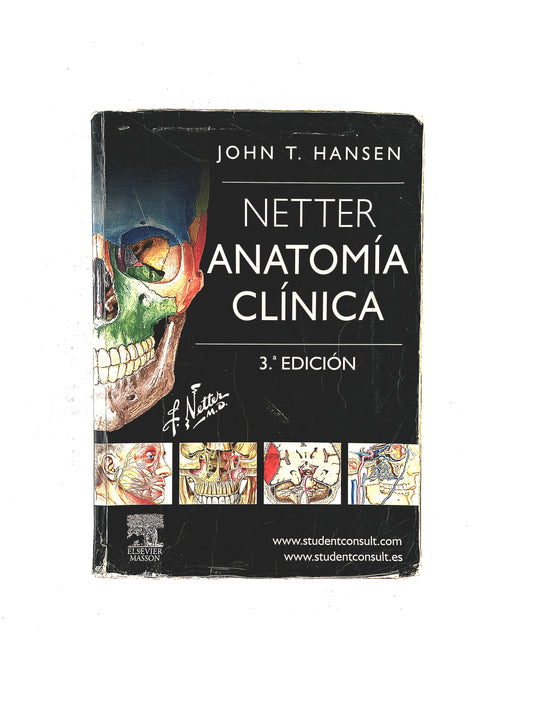 Netter Anatomía clínica tercera edición