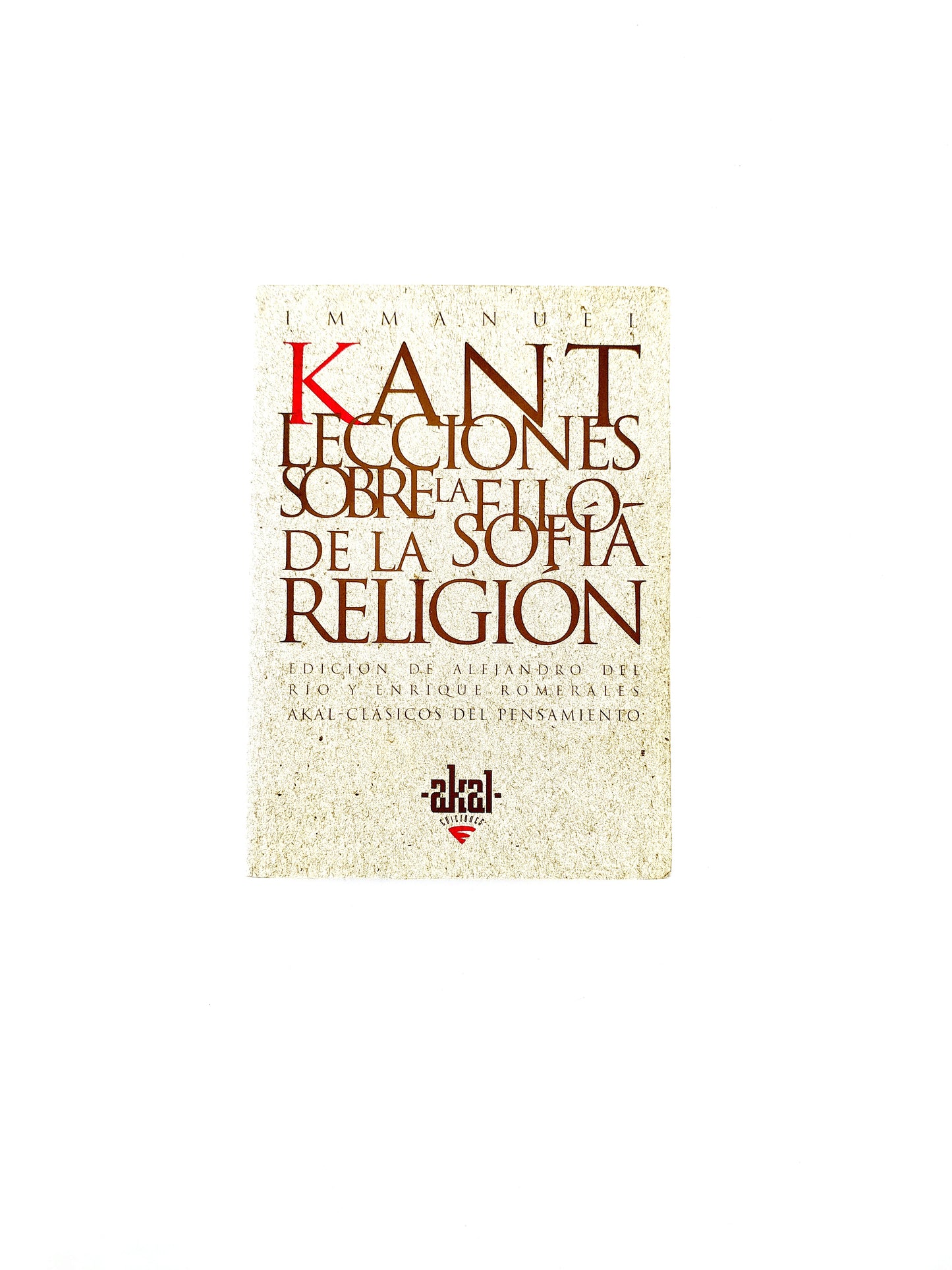 Lecciones sobre la filosofía de la religión