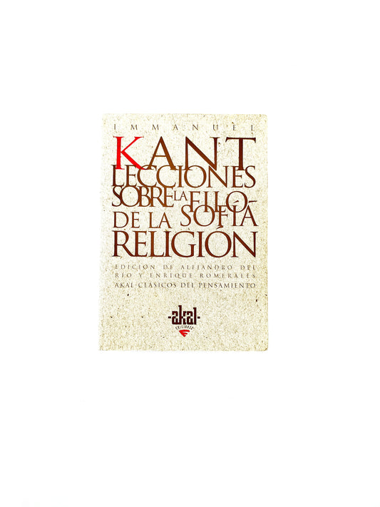 Lecciones sobre la filosofía de la religión