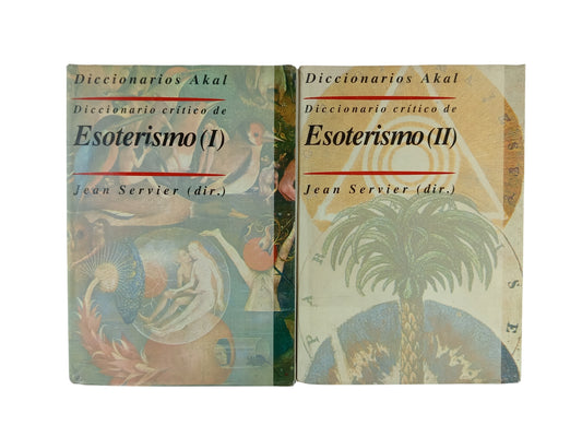 Diccionario akal crítico de esoterismo 2 tomos