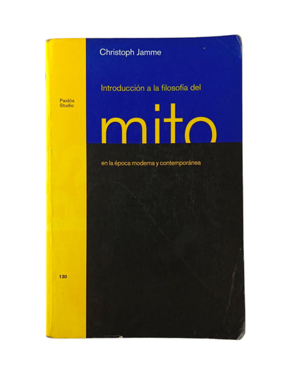 Introducción a La Filosofía Del Mito En La Época Moderna Y Contemporanea