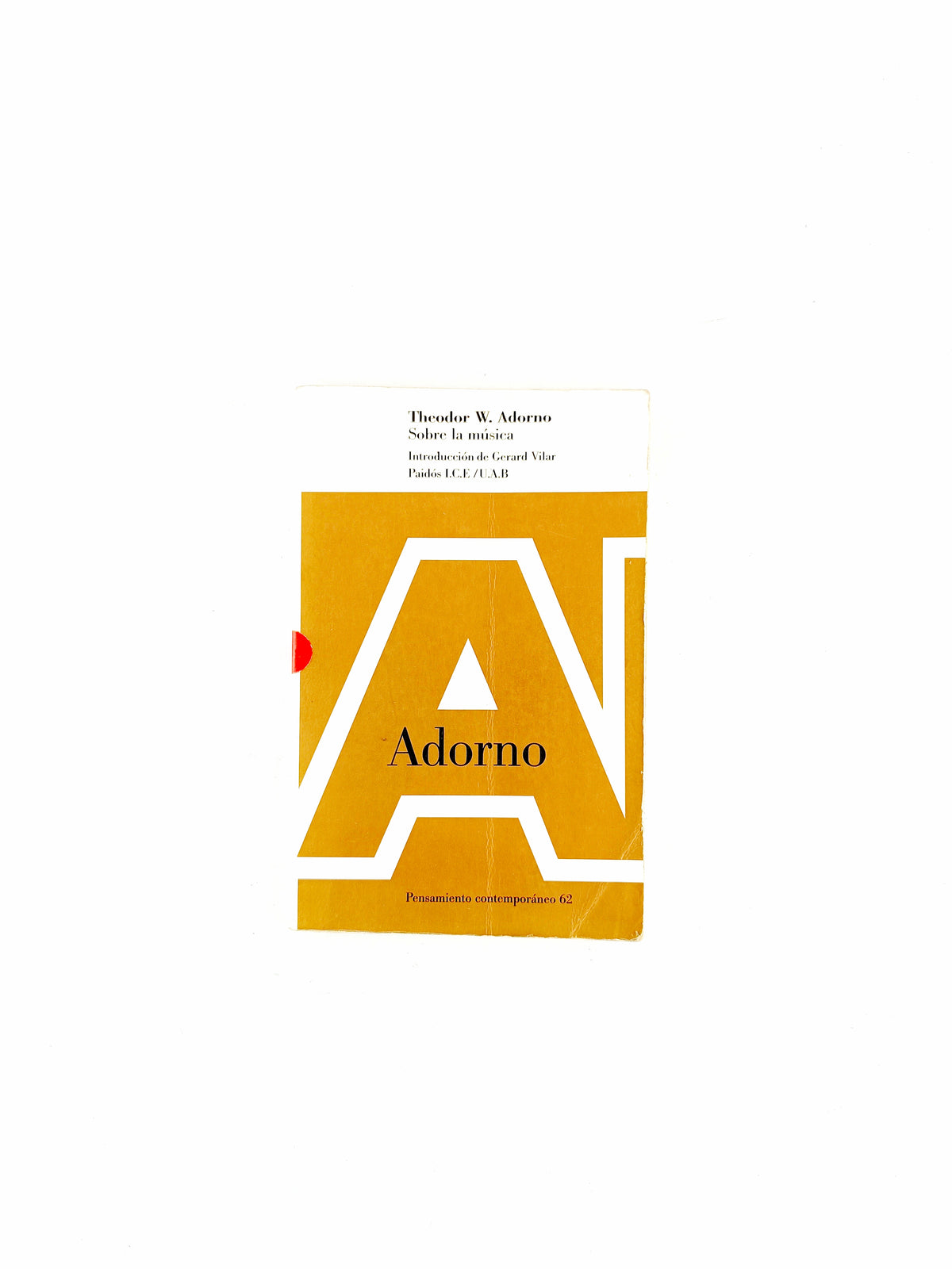 Sobre la música by Theodor W. Adorno