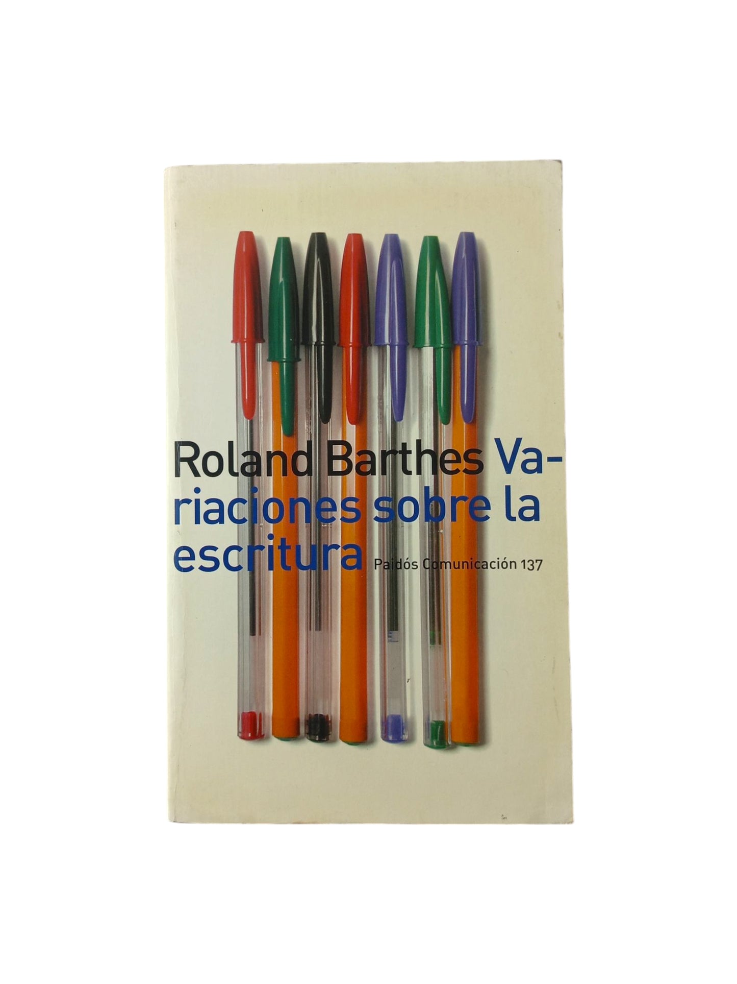 Variaciones Sobre la Escritura