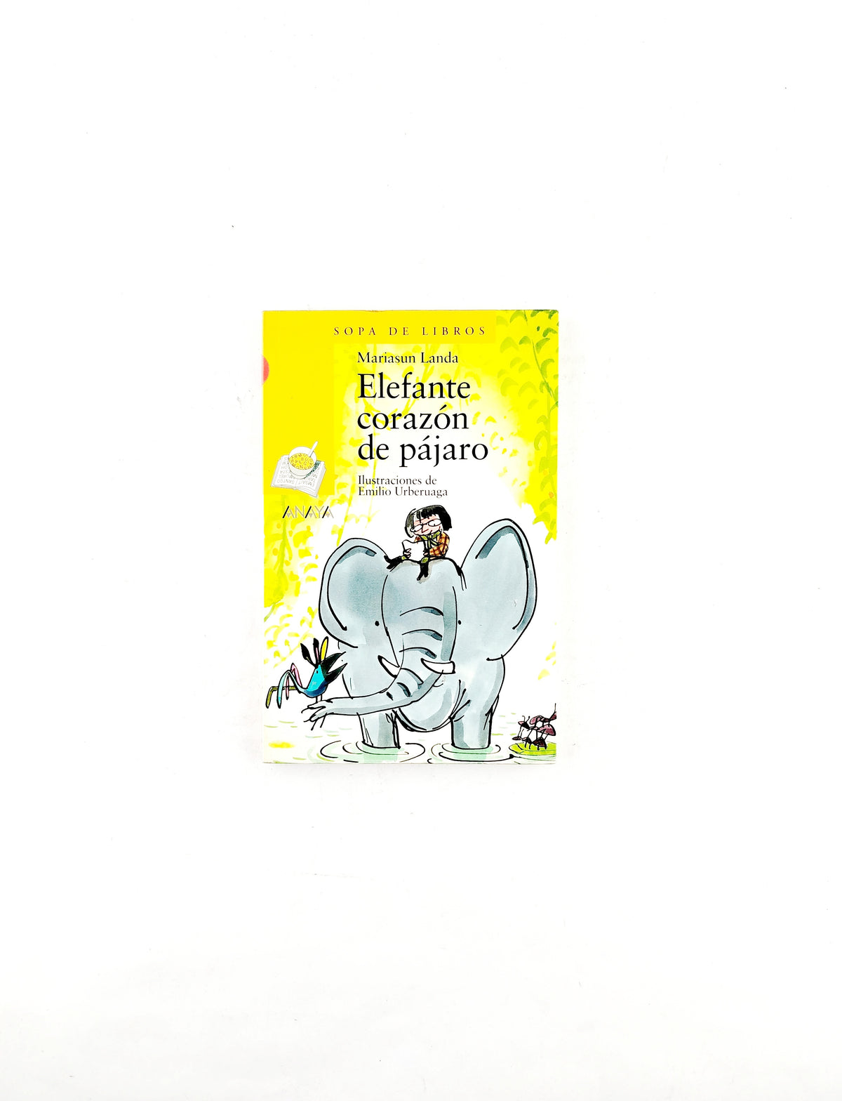 Elefante corazón de pájaro by Mariasun Landa