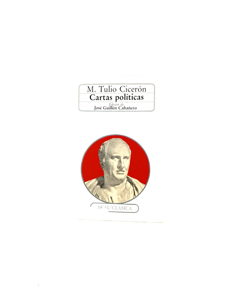 Cartas políticas by M. Tulio Cicerón