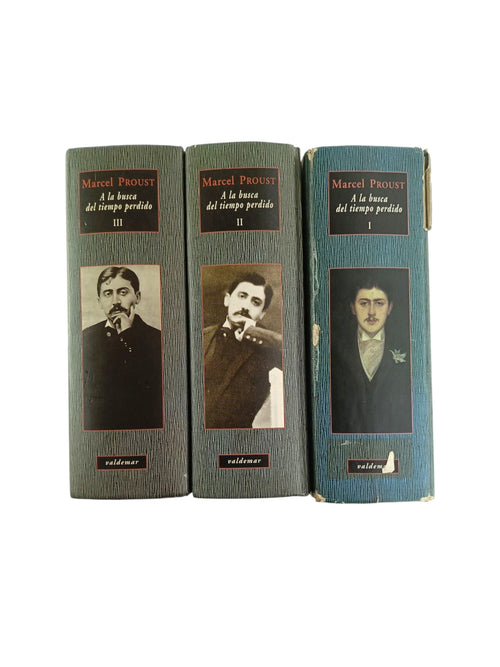 A la busca del tiempo perdido 3 tomos by Marcel Proust