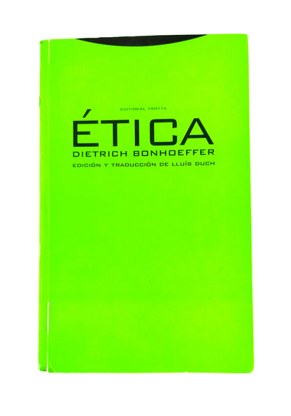 Ética by Dietrich Bonhoeffer