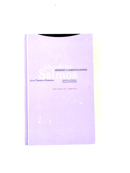 Libro de los salmos himnos y lamentaciones