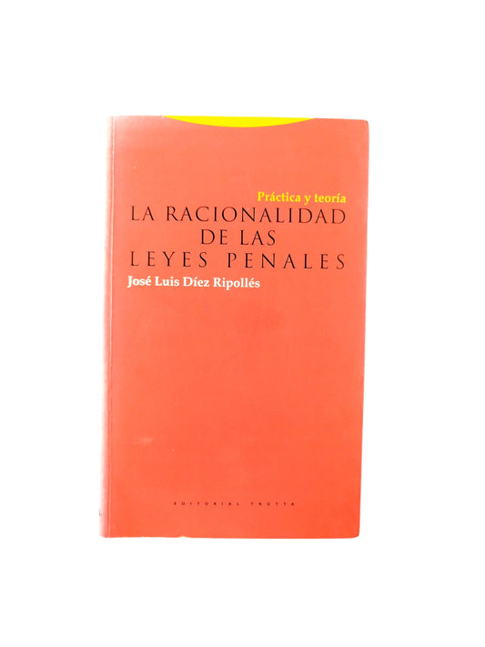 La Racionalidad De Las Leyes Penales. Práctica Y Teoría