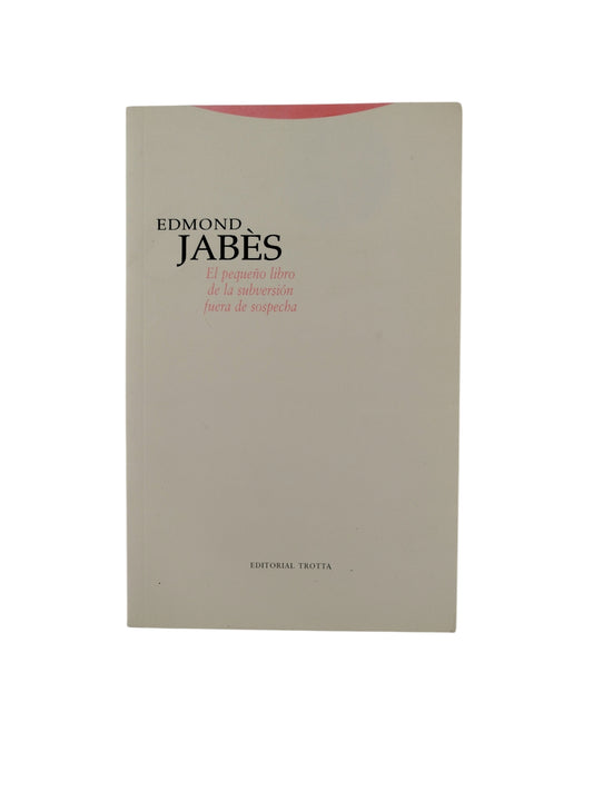 El pequeño libro de la subversión fuera de sospecha