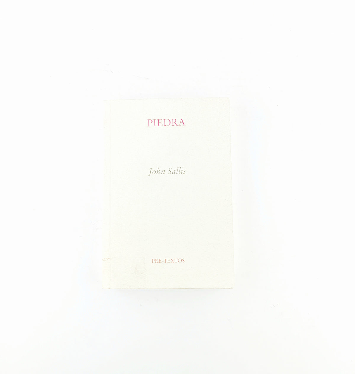 Piedra by John Sallis
