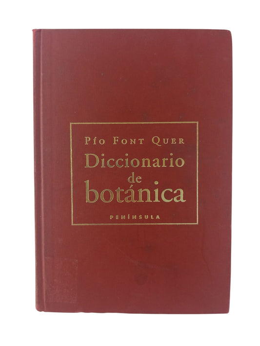 Diccionario de botánica