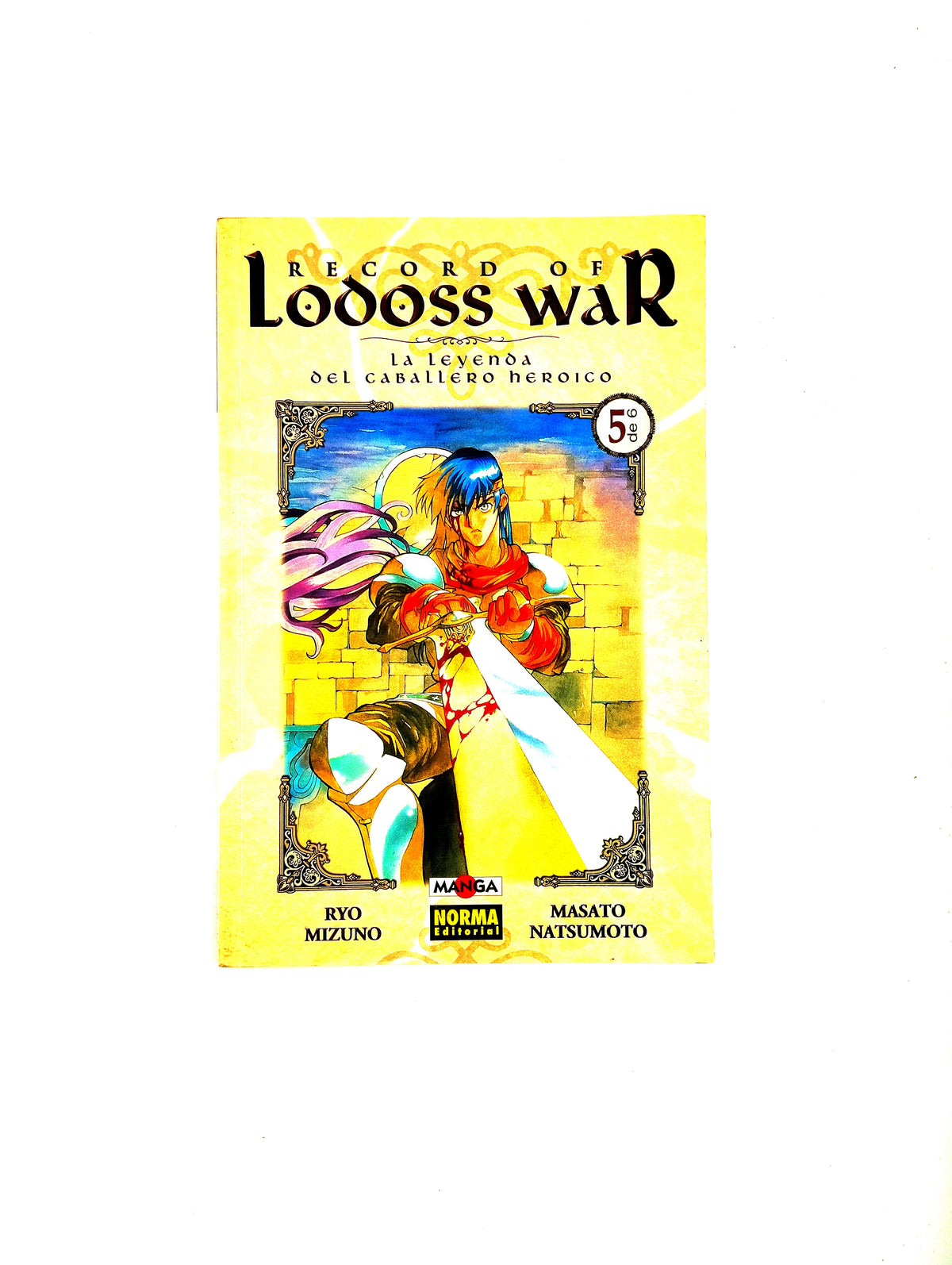 Record of lodoss war la leyenda del caballero heroico N.5 by Ryo Mizuno Masato Natsumoto