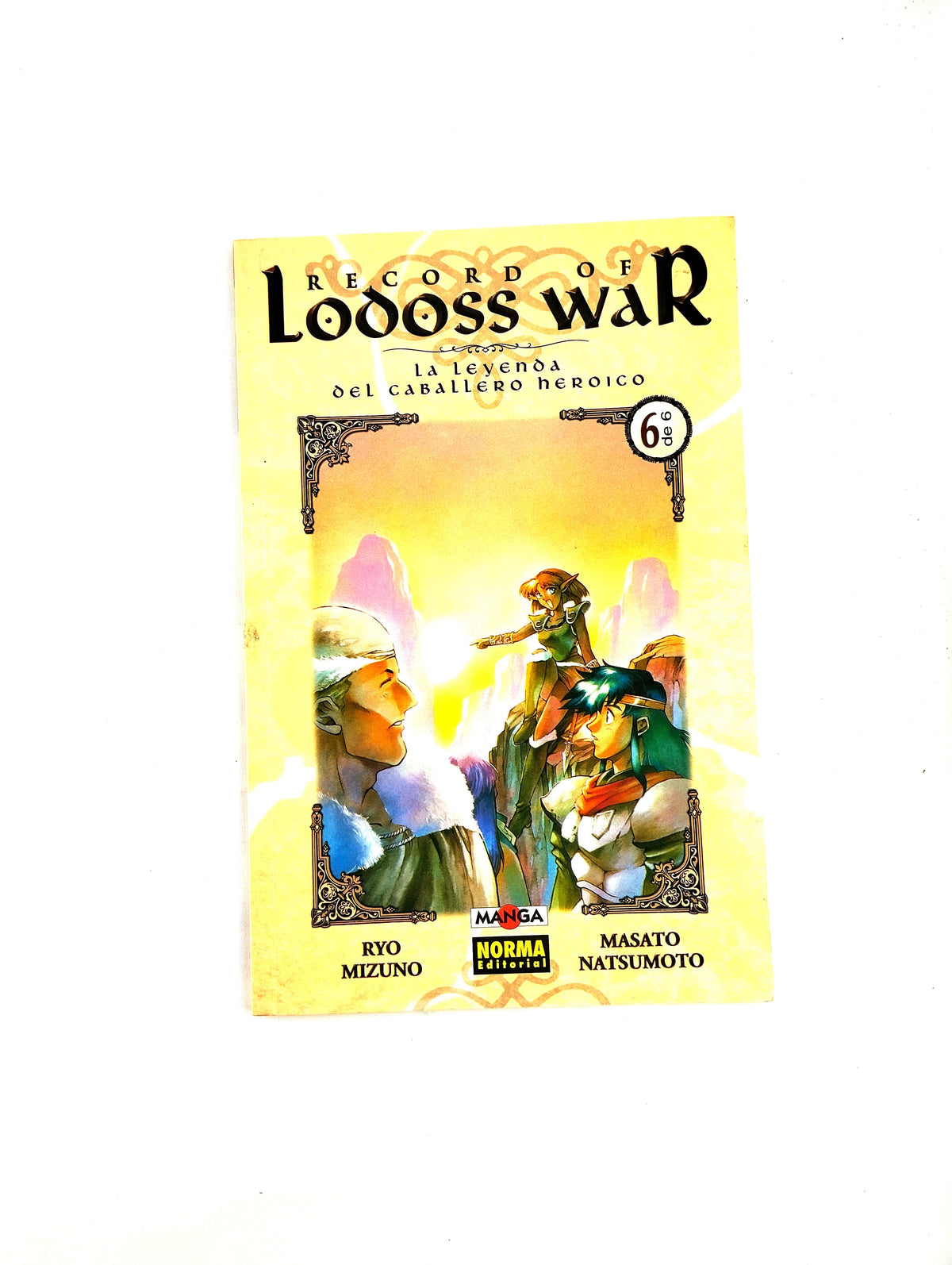 Record of lodoss war la leyenda del caballero heroico N.6 by Ryo Mizuno Masato Natsumoto