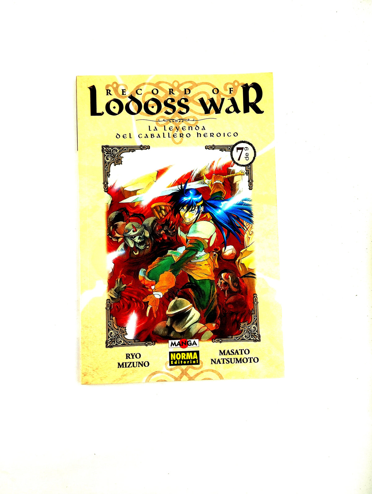 Record of lodoss war la leyenda del caballero heroico N.7 by Ryo Mizuno Masato Natsumoto