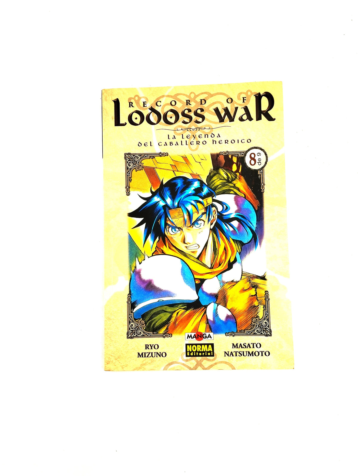 Record of lodoss war la leyenda del caballero heroico N.8 by Ryo Mizuno Masato Natsumoto