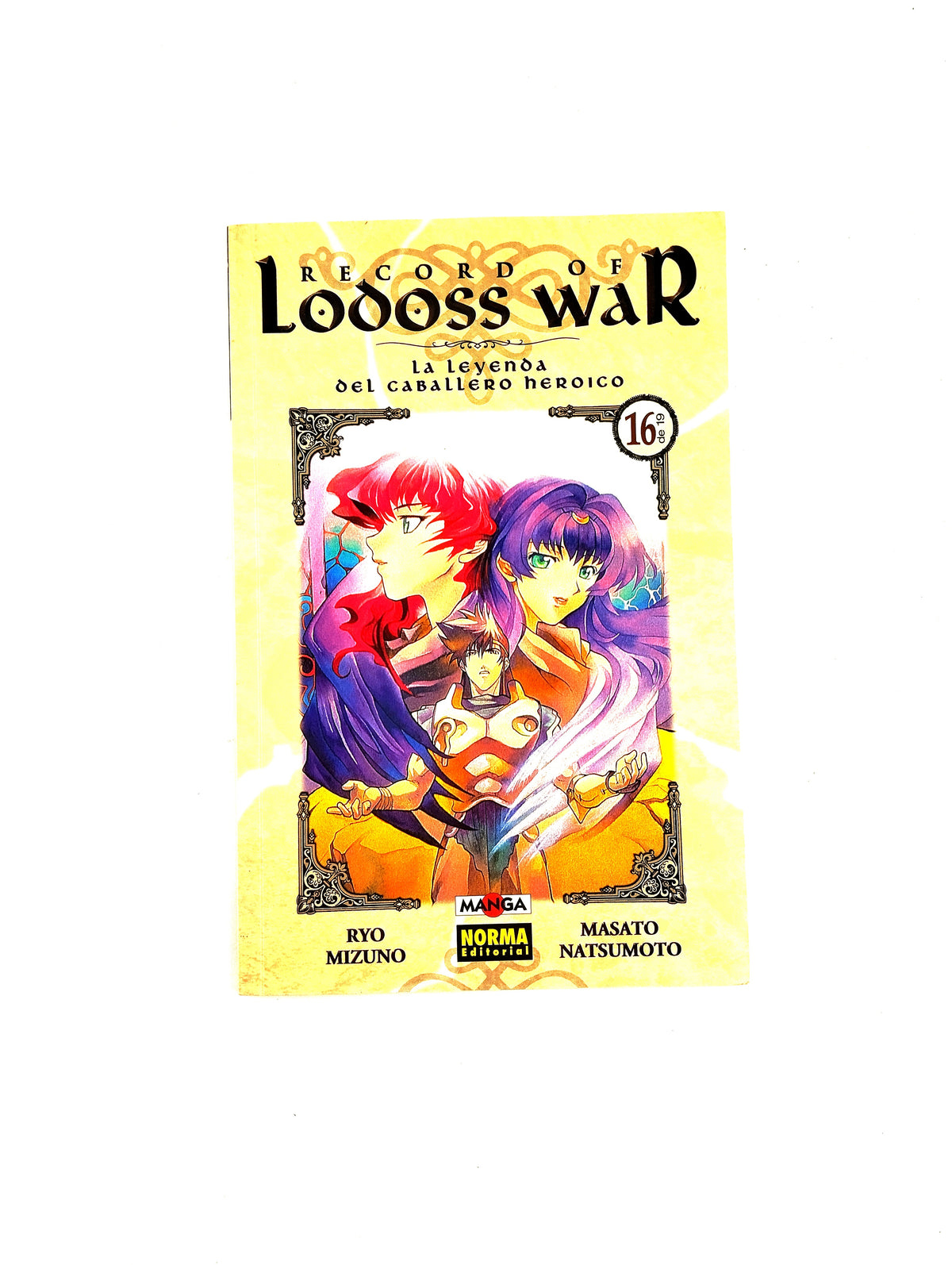 Record of lodoss war la leyenda del caballero heroico N.16 by Ryo Mizuno Masato Natsumoto