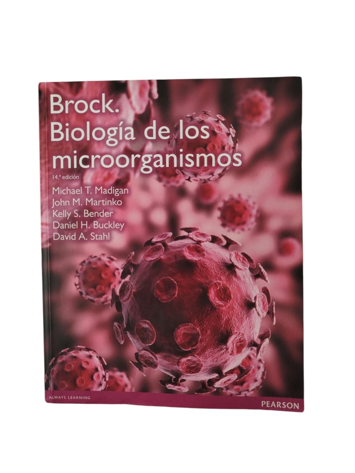 Biología de los microorganismos 14 edición by Brock