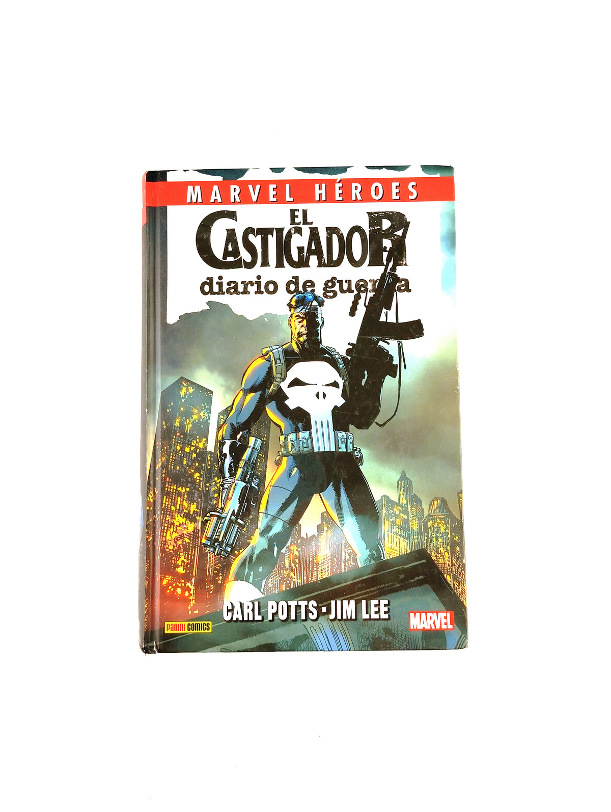 El castigador diario de guerra by Carl Potts Jim Lee