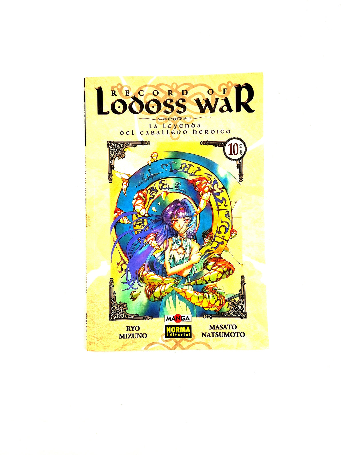 Record of lodoss war la leyenda del caballero heroico N.10 by Ryo Mizuno Masato Natsumoto