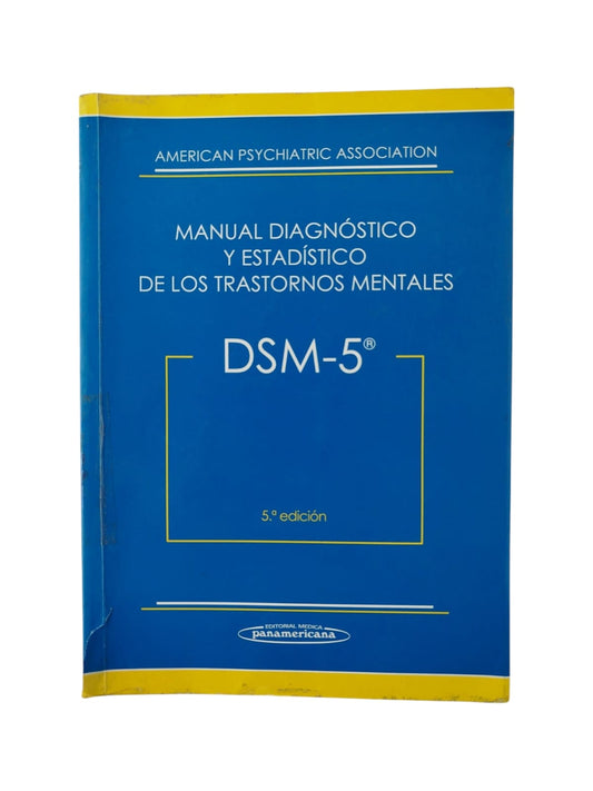 Manual diagnóstico y estadístico de los trastornos mentales DSM-5 5 edición