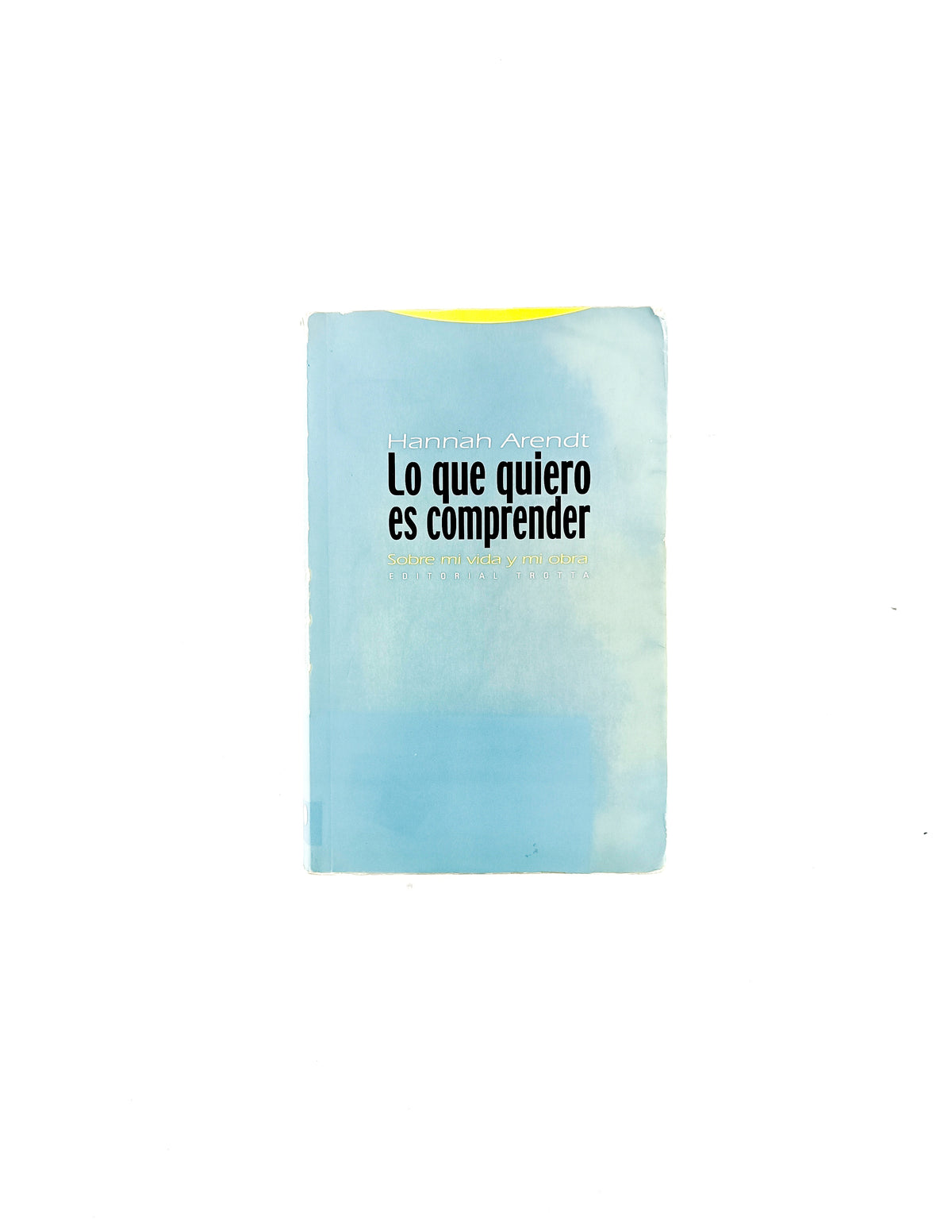 Lo que quiero es comprender by Hannah Arendt