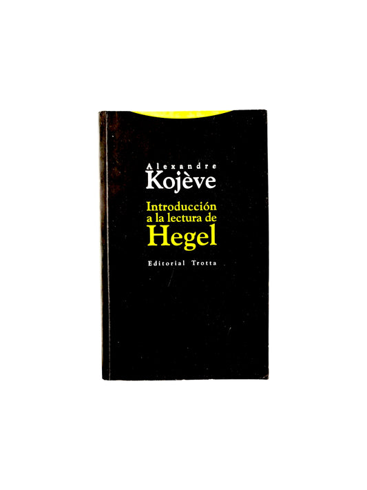 Introducción a la Lectura de Hegel