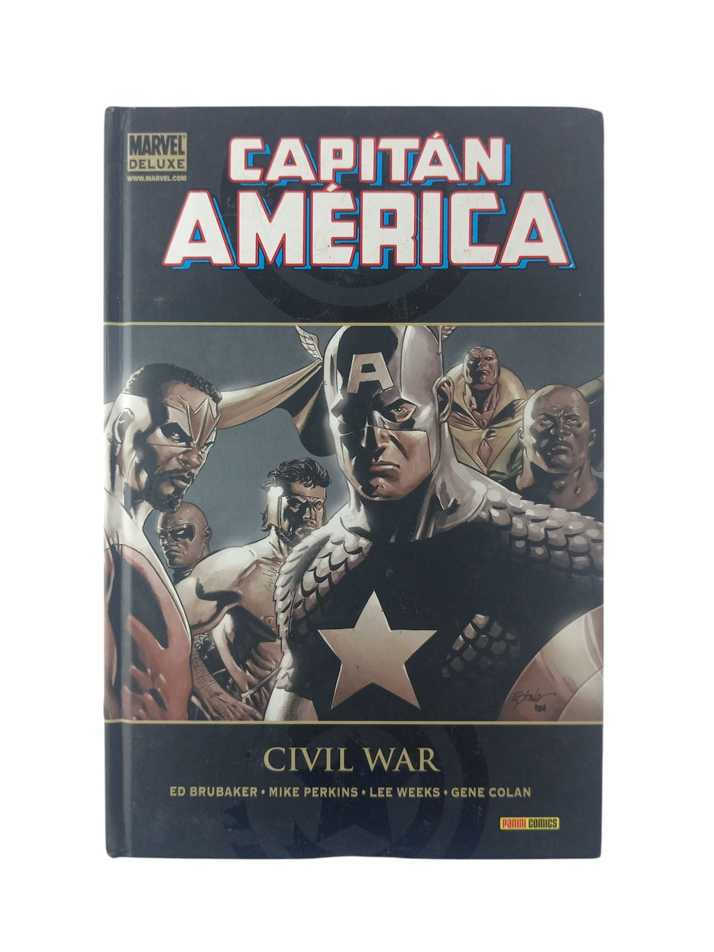 Capitán América: Civil war by Ed Brubaker
