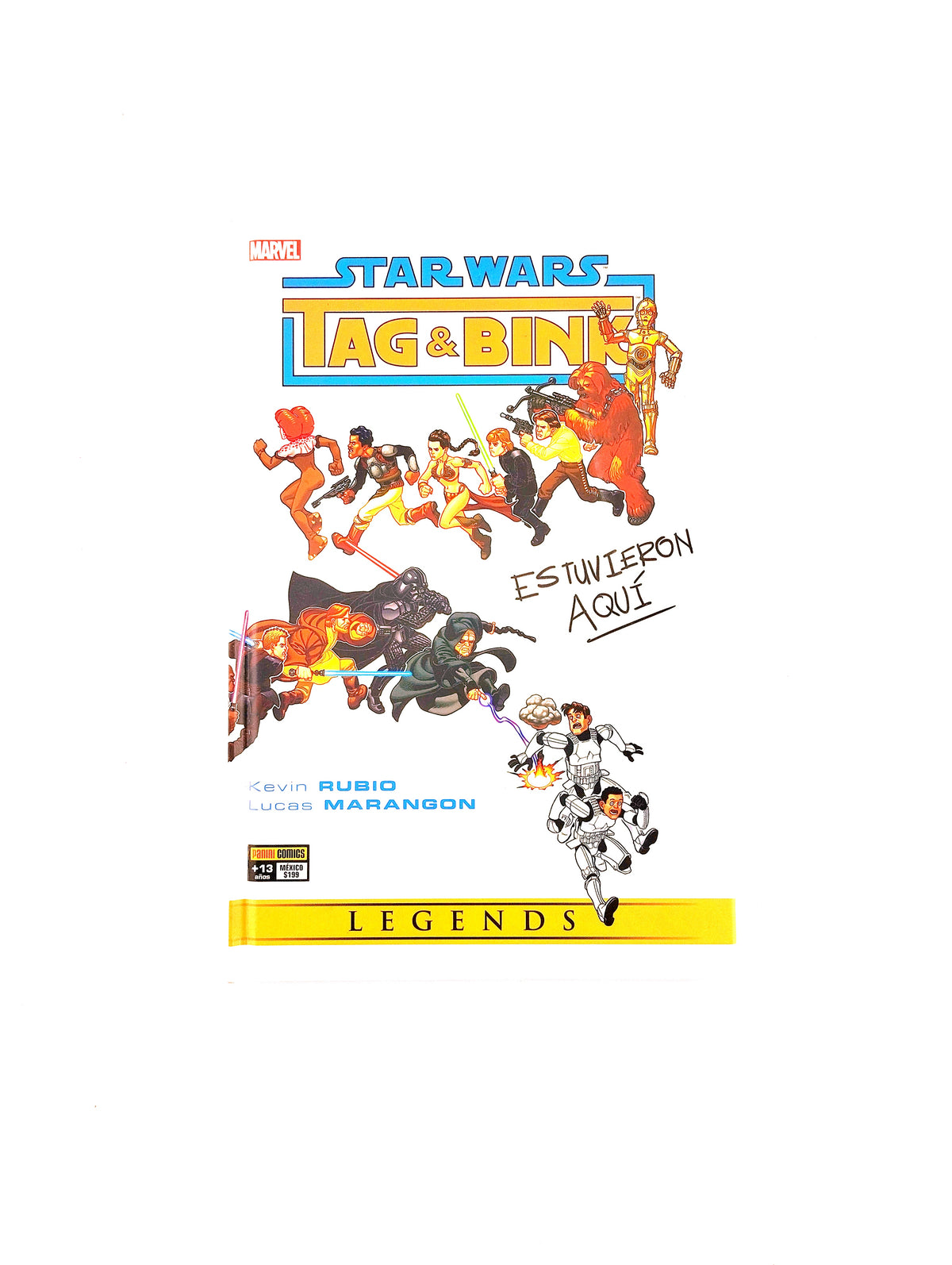 Star wars tag y bink estuvieron aquí by Kevin Rubio Lucas Marangon