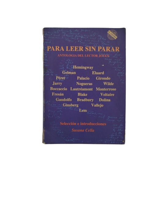 Para Leer Sin Parar- Antologia del Lector Joven