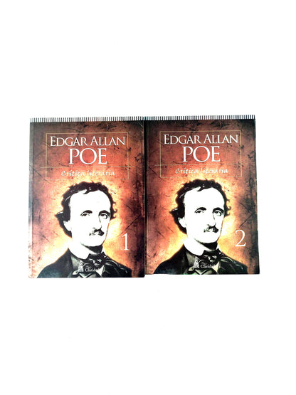 Crítica literaria Edgar Allan Poe 2 volúmenes