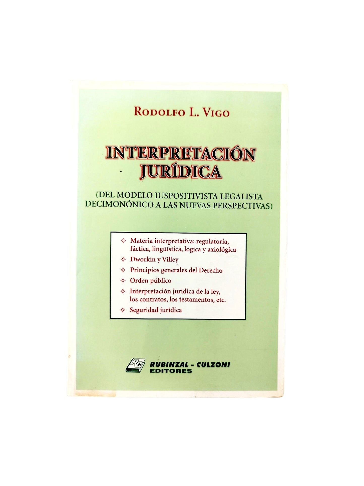 Interpretación jurídica