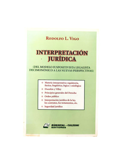 Interpretación jurídica