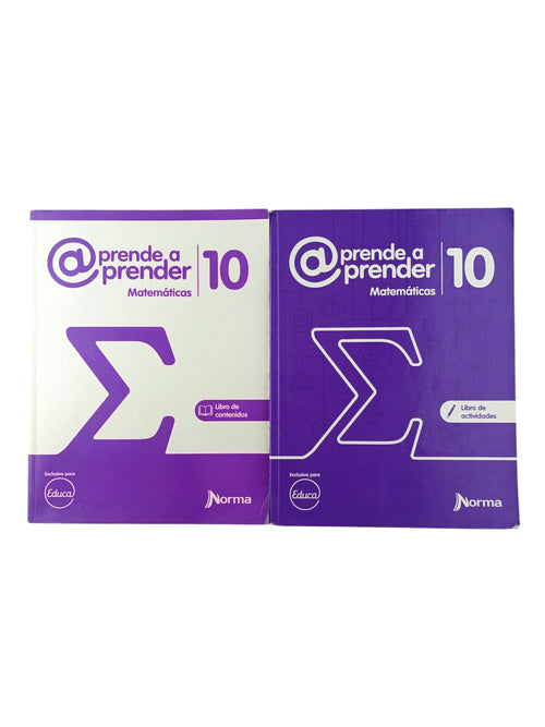 10 matemáticas actividades aprende a aprender pack by Varios