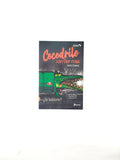 Cocodrilo con flor rosa by Sandra Siemens